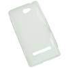 TPU Gel Case S-Line for HTC Windows Phone 8S Silicone White Semitransparent (OEM)